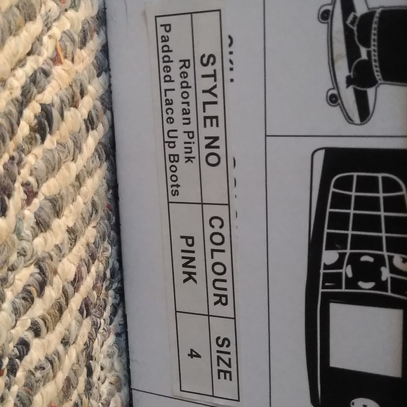 Koi×Dolls Kill Pink lace up boot - Picture 3 of 5